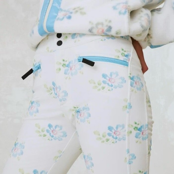 ⌛️expiring sale⌛️NWT BOGNER X LoveShackFancy Blue Ireen Ski Pants - US6 - Picture 5 of 14